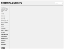 Tablet Screenshot of bestproductsgadgets.com